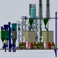 K2SO4 Line di produzione Mannheim Plant di solfato di potassio